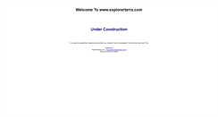 Desktop Screenshot of explorerterra.com